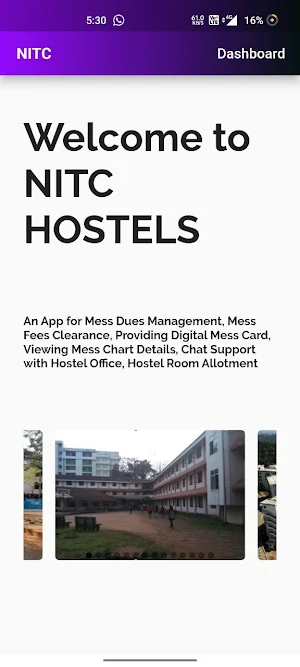 NITC HOSTELS Screenshot 3