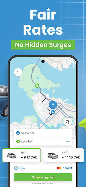 APT Rides: Vancouver area, YVR Screenshot 2