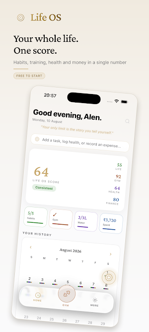 Life OS: Daily AI Life Planner Screenshot 0