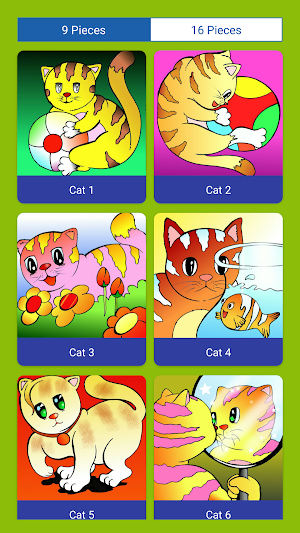 Orange Cat Puzzle Screenshot 1