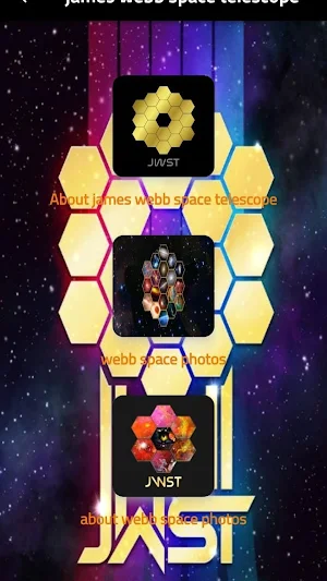 webb & the hubble Screenshot 2
