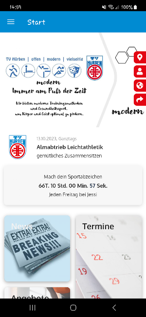 TVHürben Screenshot 1