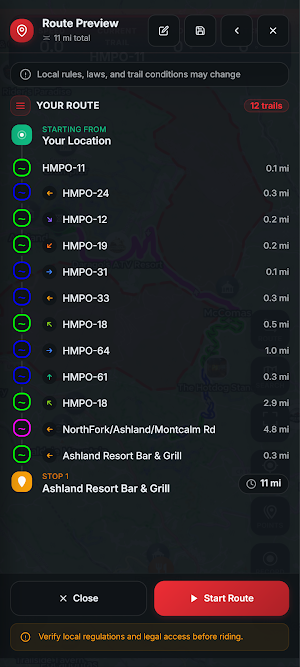 Trail X Trail Screenshot 1