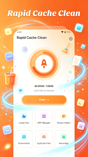 Rapid Cache Clean Screenshot 2