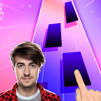 MrBeast Piano Tiles game hop