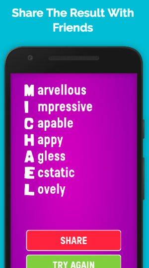 My Name Meaning Screenshot 1