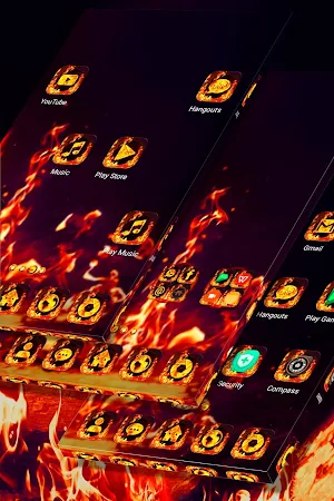 Fire Launcher Theme 2020 screenshot 1