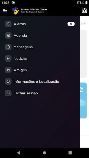 Santos Atletico Clube Screenshot 1