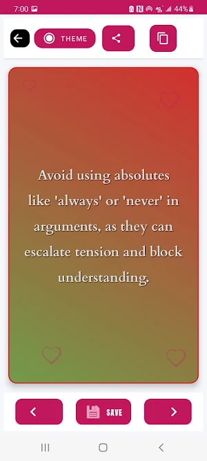 Relationship Tips Advice Screenshot 0