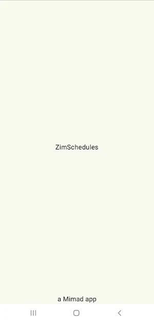 ZimSchedules Screenshot 0