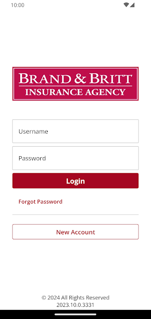 Brand & Britt Insurance Online Screenshot 0