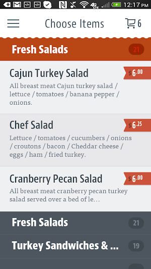 The Fried Turkey Sandwich Shop Screenshot 2