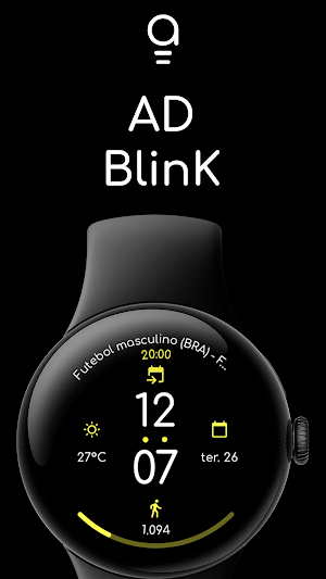 AD BlinK - Watch Face Screenshot 0