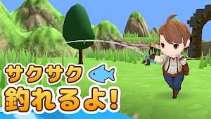 釣りゲーム - 無人島で簡単のんびり釣り生活 Screenshot 3