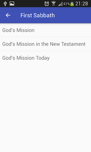 Week of Prayer Readings Screenshot 2