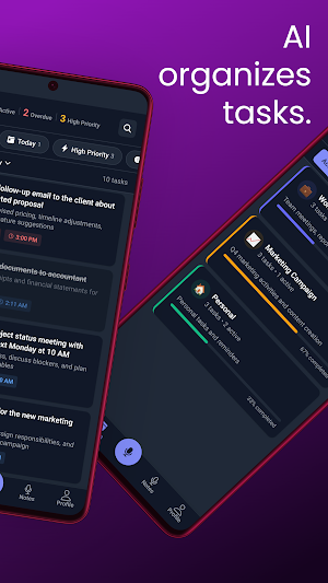 VoiceTask AI – Notes & To-Do Screenshot 1