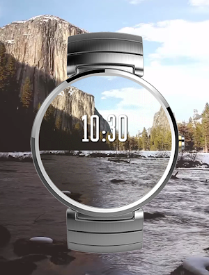 Yosemite motion watch face Screenshot 1