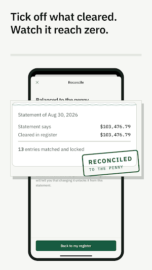 BalanceWright: Check Register Screenshot 0