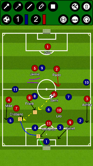 Soccer Tactic Board Screenshot 0