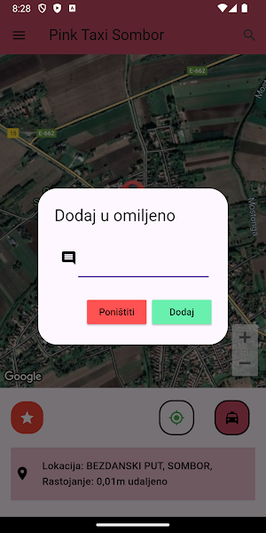 Pink Taxi Sombor Screenshot 3