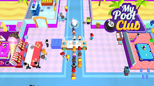 My Pool Club: Tycoon Game Screenshot 1