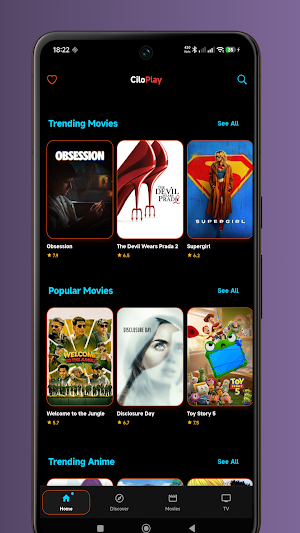 CiloPlay: Cine & Tv Screenshot 2