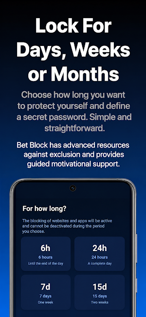 Bet Block - Stop Gambling Now Screenshot 2