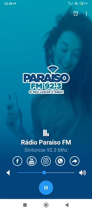 Paraiso FM 92.3 Screenshot 1