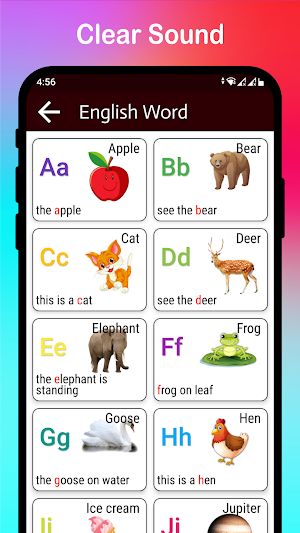 Bangla Alphabets - বর্ণমালা Screenshot 2