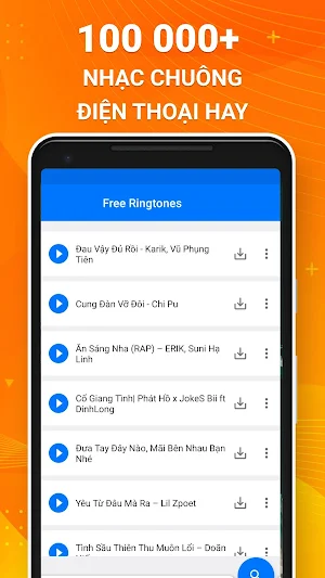 Mp3 Ringtones for Android Screenshot 1