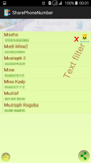 Share Phone Number Screenshot 1