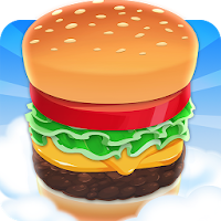 Sky Burger 🍔 Endless Hamburger Stacking Food Game