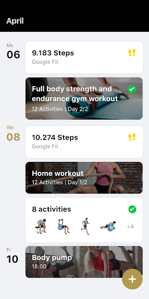 UP Fitness Screenshot 1