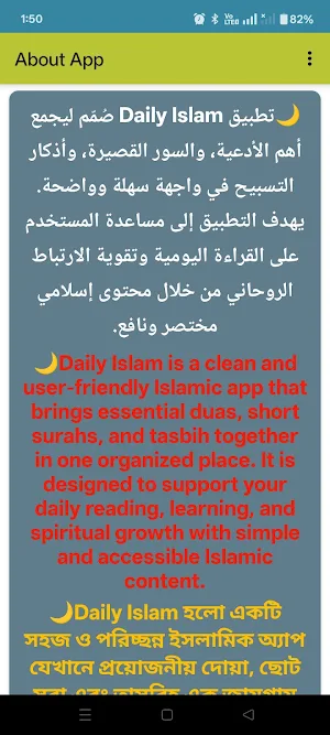 Daily Islam Screenshot 1
