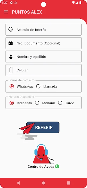 Puntos Alex Screenshot 1