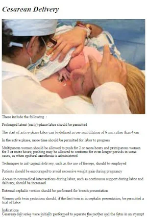 Caesarean Section Tutorial Screenshot 2