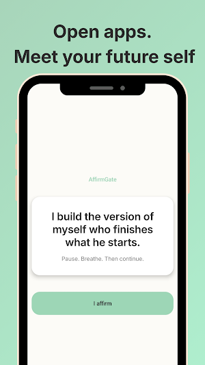 AffirmGate: Affirmations Block Screenshot 1