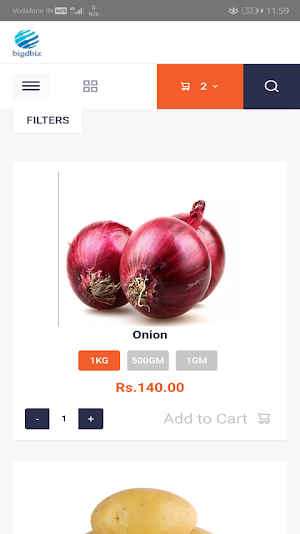 Bigdbiz Vegetable Screenshot 1