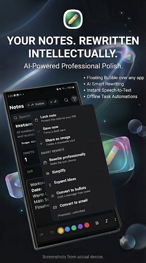 Quick Note : Floating Notes Screenshot 1