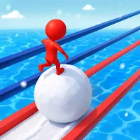 Snow Race 3D: Fun Ball Racing
