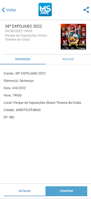 MS Ticket Screenshot 2