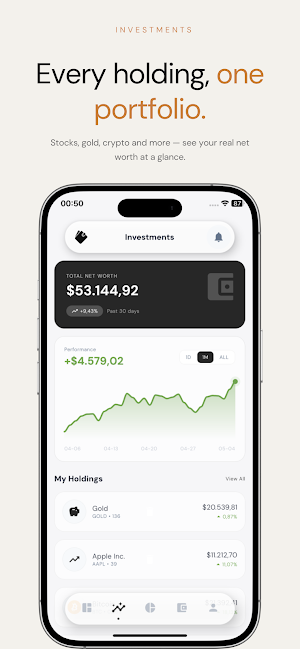 Aera Wallet: Budget & Stocks Screenshot 0