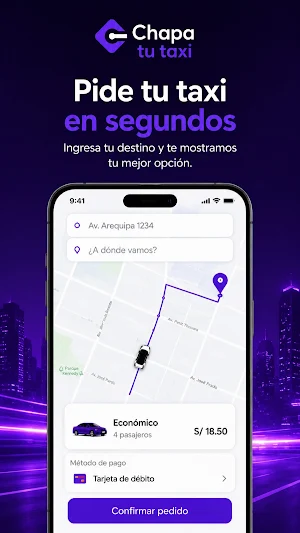 Chapa tu taxi: Escoge seguro Screenshot 2