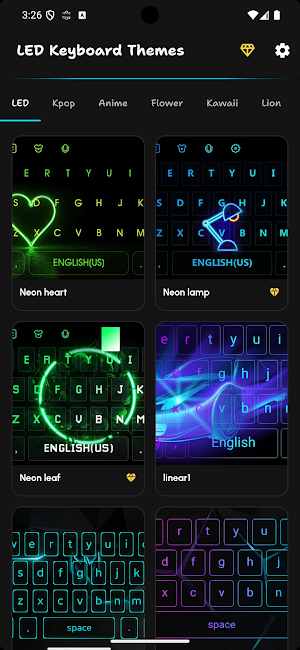 LED Keyboard Screenshot 2