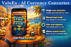 ValuEx - AI Currency Converter Screenshot 0