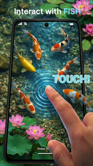 3D Fish Aqua Live Wallpaper Screenshot 2