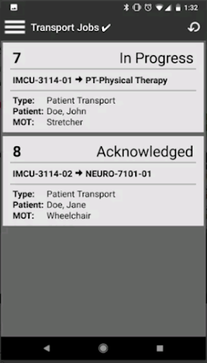 Altera Patient Flow Screenshot 1