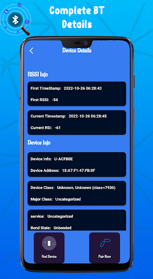 Bluetooth Finder & BT Scanner Screenshot 3