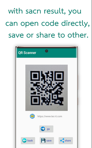 QR code reader & barcode scanner Screenshot 1