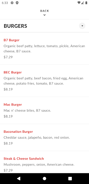 Burger 7 Screenshot 2